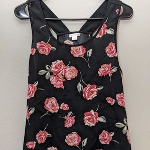 Target Rose Printed Tank Top